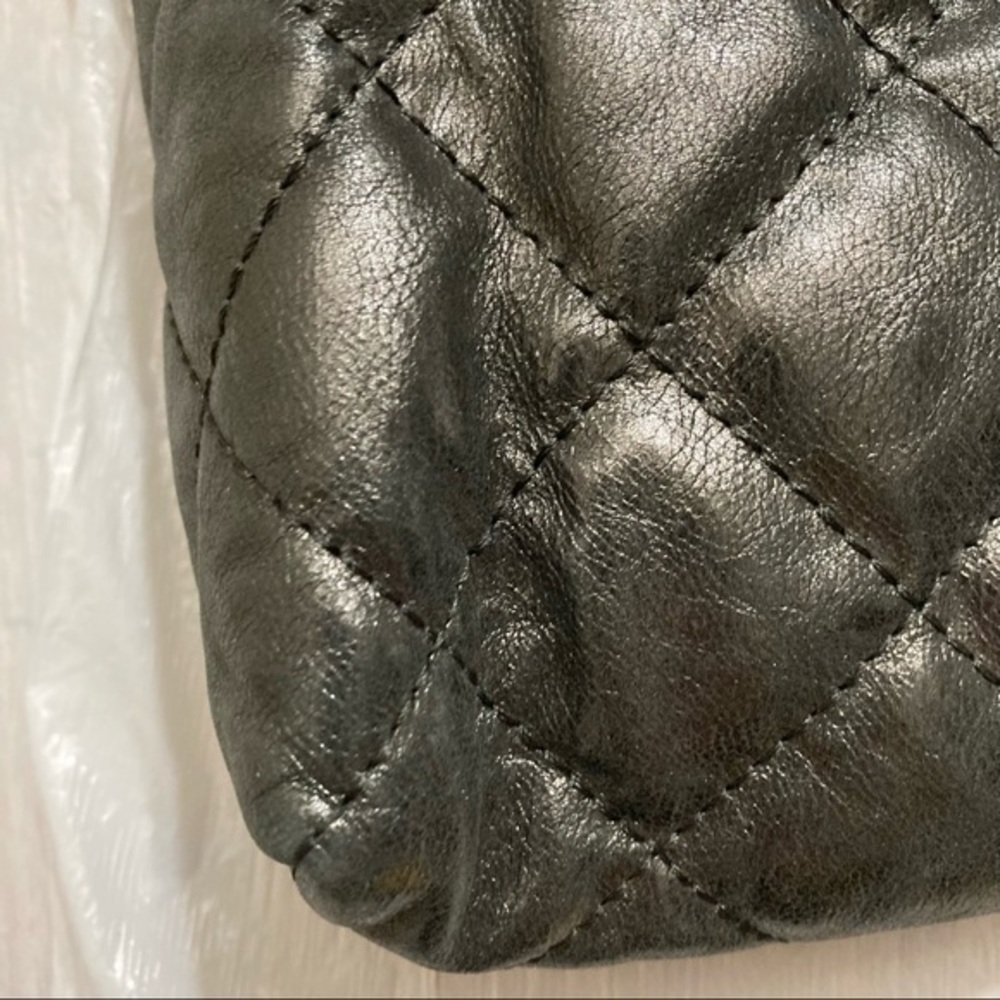 Michael kors gray quilted leather mini bag - Picture 9 of 14